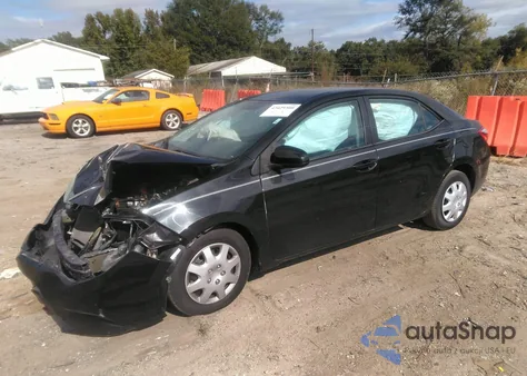 2014 Toyota Corolla L из США, поврежденный, VIN 5YFBURHE8EP112334